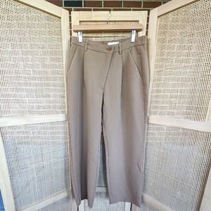 NWT Abercrombie & Fitch Tailored Relaxed Straight Trousers